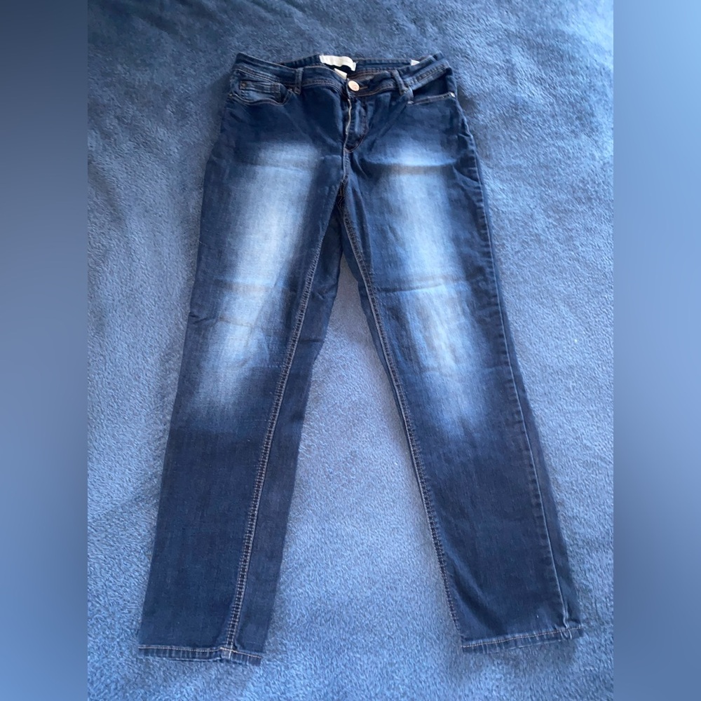 Stylish Dark Blue Women's Skinny Jeans